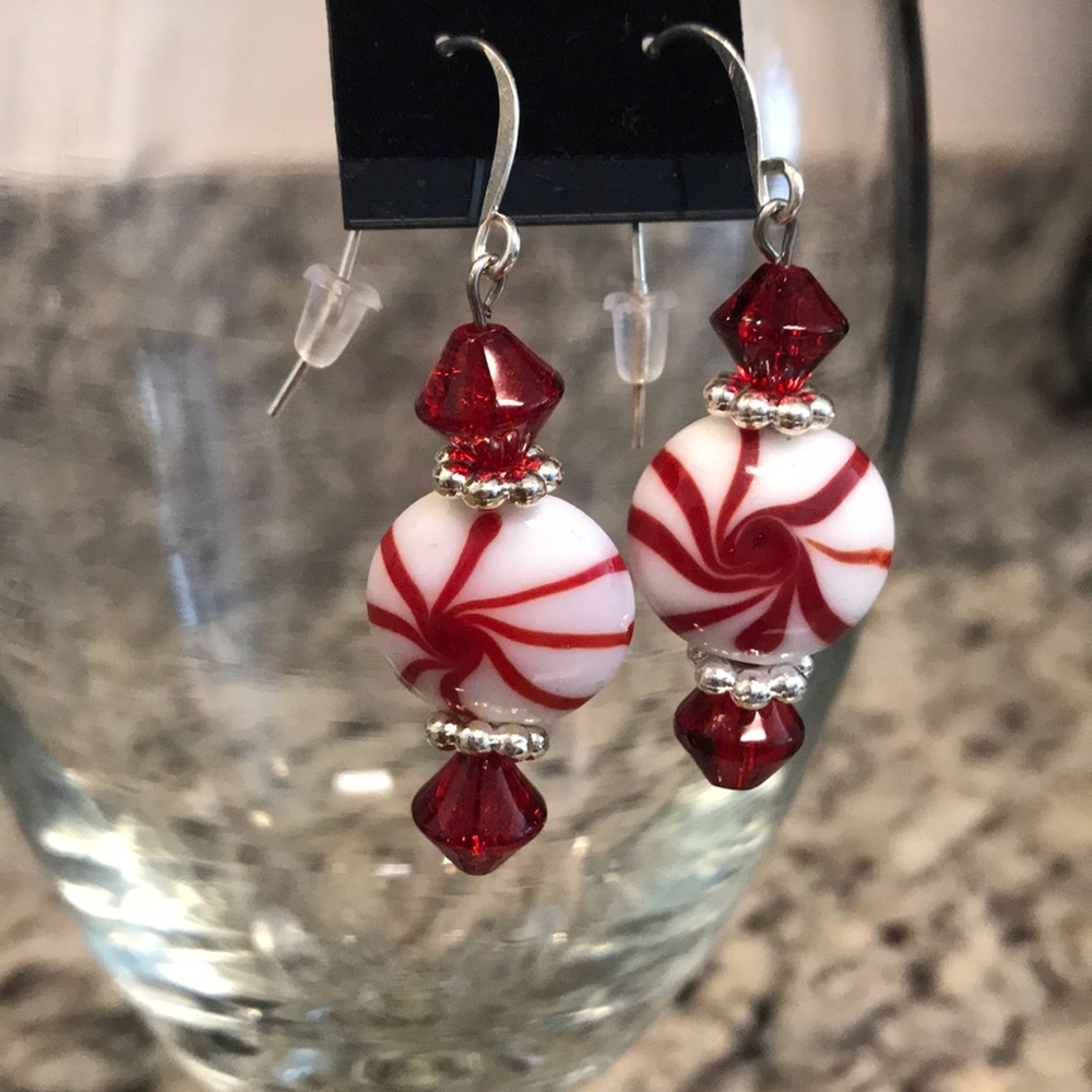 Peppermint Earrings